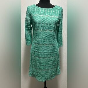 RN Studios Midi Dress - 4P - Aqua - Used